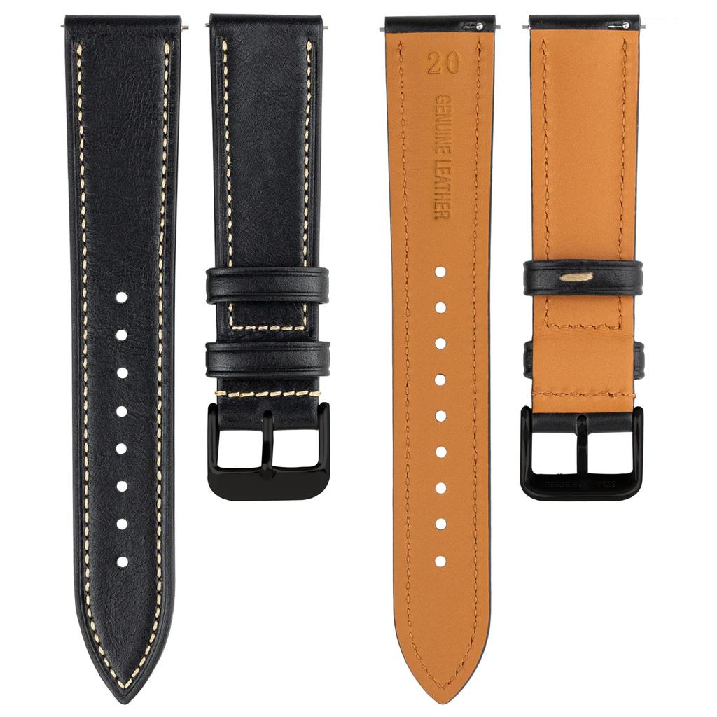 Leather Wristband 18202122Mm Oil Wax Leather Strap For Uawatc4 Pro Gt45