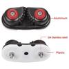 Black Nylon Aluminum Alloy Cam Cleats Fairlead Rope Gripper for Marine Sailing Accessories for Ships Sailboats