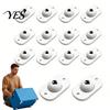 Self Adhesive Sliders 4/8/12/16/20Pcs Caster Wheels, Kitchen Appliance Stainless Steel Roller No Drill Wheels Slider, 360 Degrees Rotating Sticky