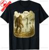 Funny Bigfoot Sasquatch Loch Ness Monster Introvert Bruh Tshirt Summer Fashion Casual Comfortable And Soft Cotton Unisex Tees