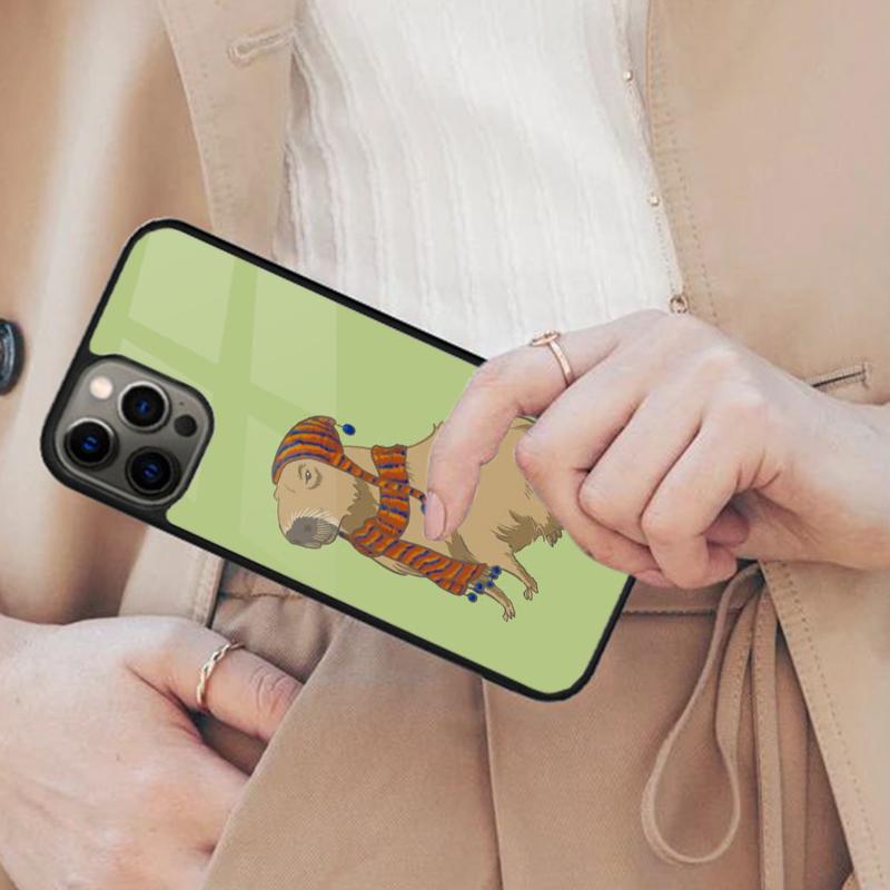 Curious Cute Capybara Magnetic Phone Case For APPLE iPhone 17 Air 16 14 13 12 Pro Max 15 Plus Wireless Charge With MagSafe Cover