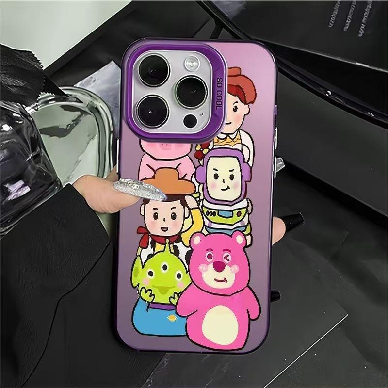 Toy Story metal buttons are suitable for Apple 15promax phone case iPhone13/12xsmax.