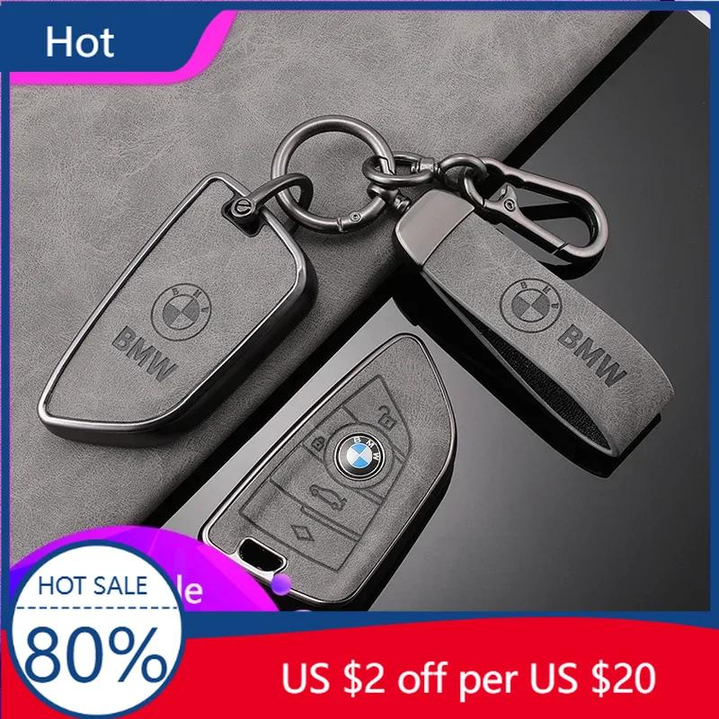 2025 for BMW 1 2 3 5 7 Series X1 F48 X3 G20 X4 X5 G05 X6 F16 M40i M440i G02 G31 G23 F34 F15 F40 IX3 TPU Leather Case Car Key