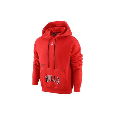 Jordan NBA Chicago Bulls Courtside Statement Edition Hoodie mit gesticktem Buchstabenlogo für Herren DR7644-657