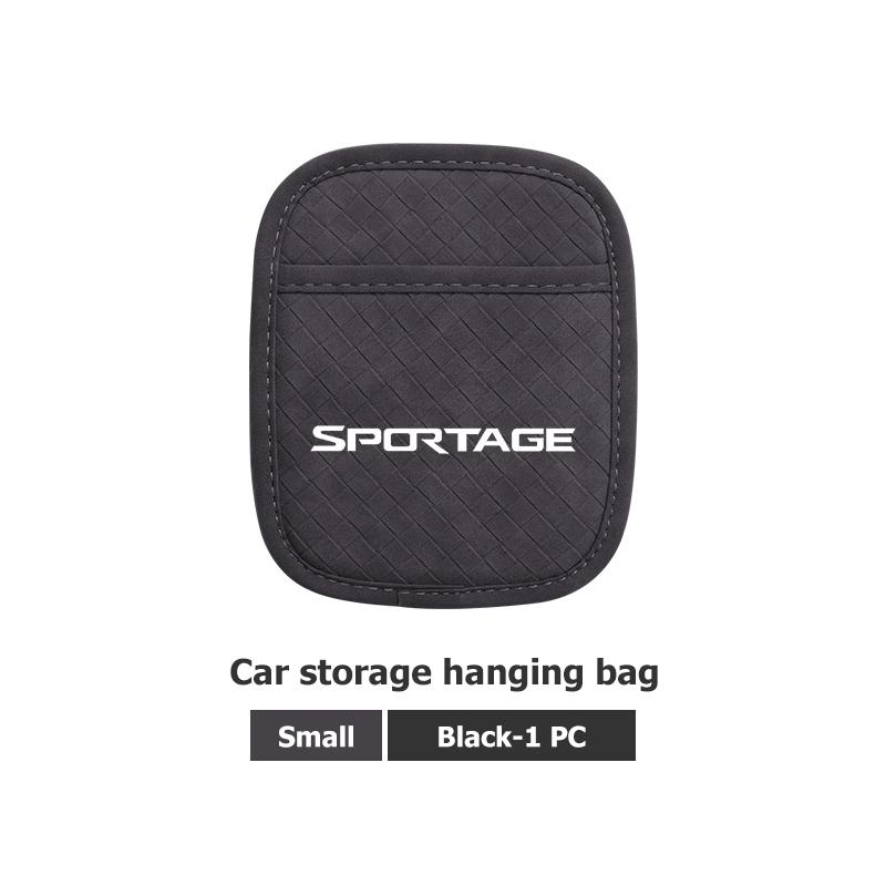 coajtd1 Car Center Console Side Paper Towel Key Storage Bag Pocket Organizer Bags For KIA Sportage Rio K5 K2 Optima Cerato Proceed Venga