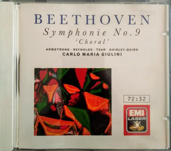 

CD БЕТХОВЕН, ДЖУЛИНИ; LSO - Симфония 9 Хоральная 7672452 EMI 1991 Япония Классика Б/У