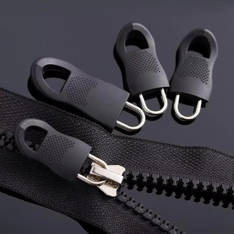 8/16PCS Detachable Puller Zippers Head Zip Fixing Device Broken Zipper Rope Used For Clothes Travel Bags Luggage Backpacks Tent
