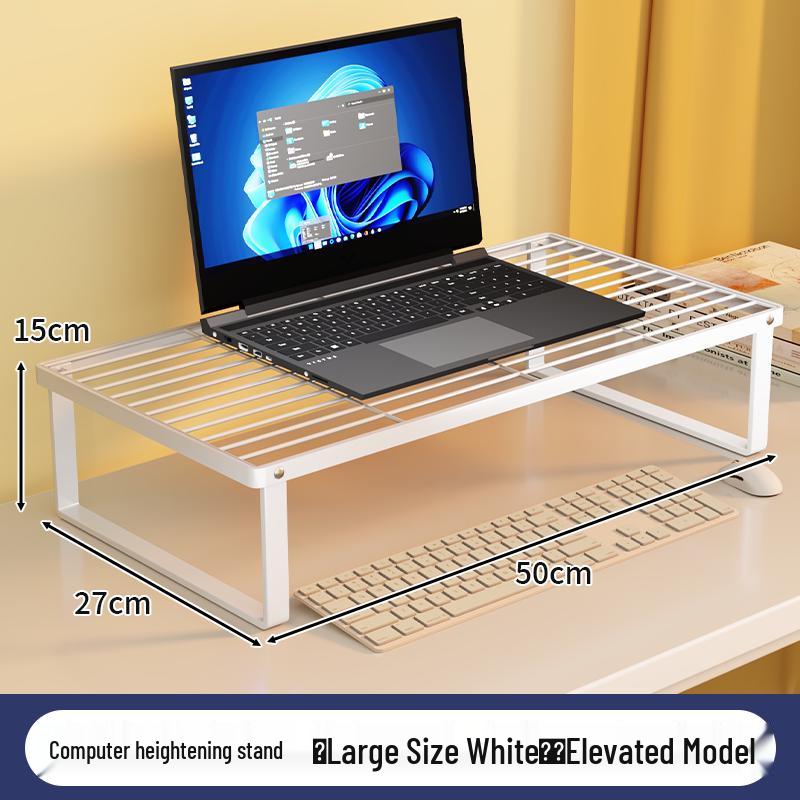 Desktop Laptop Cooling Stand | Iron Art Rack for Dorm & Home