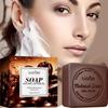 Coffee Essential Oil Soap Deep Cleansing & Exfoliating Moisturizing with Caffeine Glycerin & Olive Oil Non-Tightening for Sensitive Skin