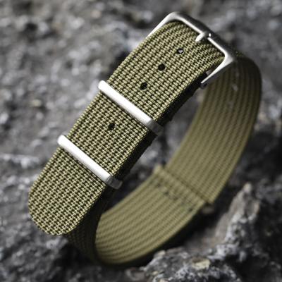 Yeni Fitilli Naylon Saat Kordonu Naylon Saat Kayışı 18mm 20mm 22mm Askeri Saat Kordonu Bilezikleri için Saat Kordonu Aksesuarları