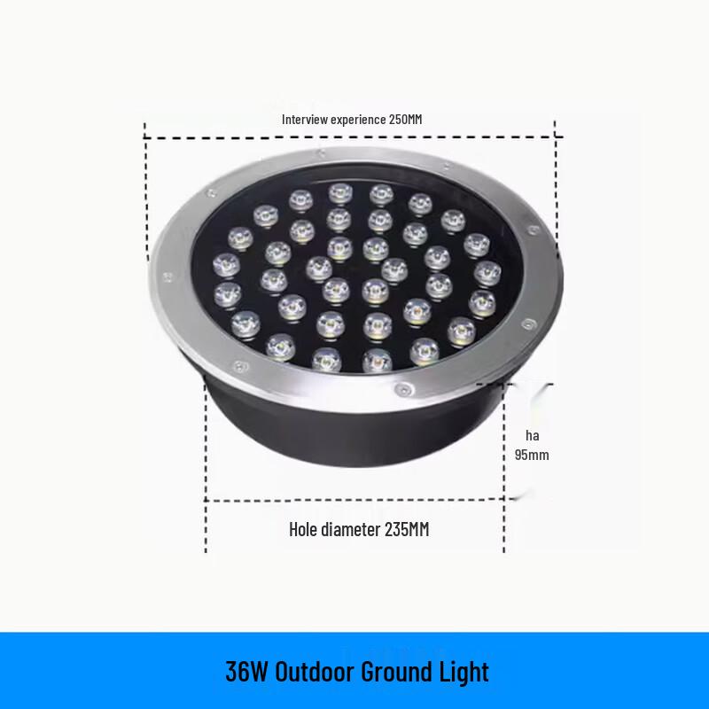 Nufeng 6W Green LED Ground Light