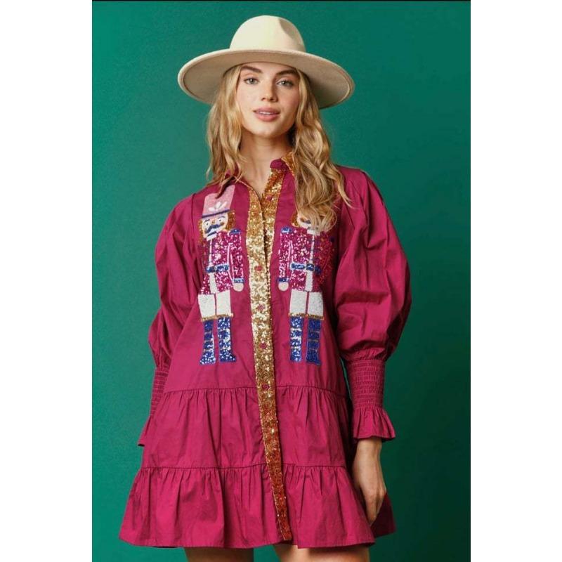 

GMXIA Женская мода весна осень однотонный принт длинный рукав поло воротник высокая талия повседневные платья XXXL кирпич красный