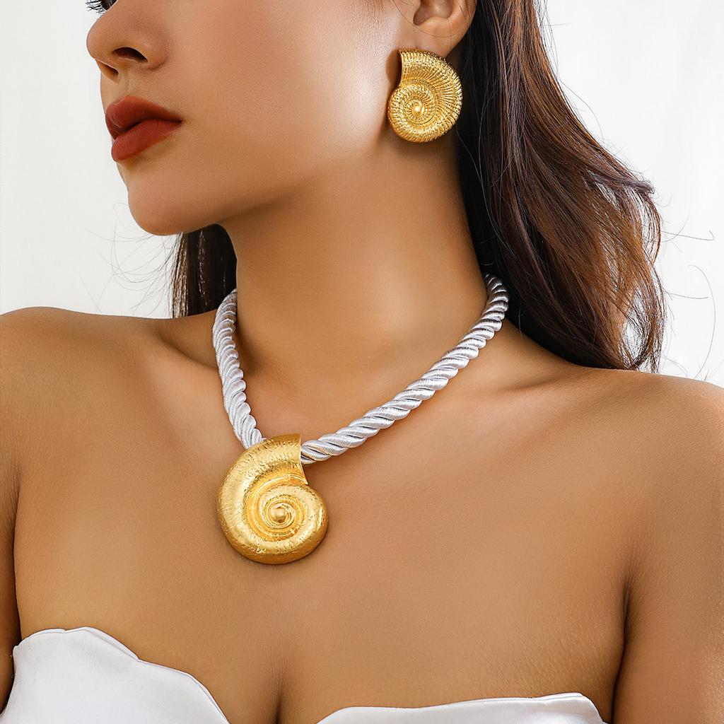 Beach Ocean Wind Party Exaggerated Star Necklace, Vacation Beach Starfish Pendant Necklace