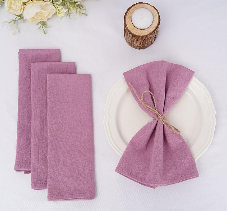 50PC 30X45CM Table Cloth Napkins Cotton Durable Fabric Reusable Kitchen Dining Easter Wedding Christmas baby shower Decoration
