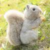 Plush Big Tail Squirrel Stuffed Doll Soft Throw Pillow Decorations Children Kids Birthday Present Gifts