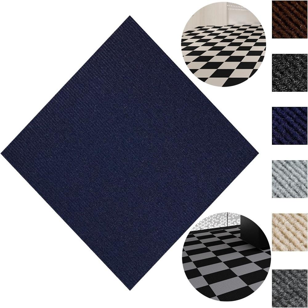 10pcs 30cmX30cm Carpet Tiles Peel and Stick, Self Adhesive Square Carpet with Soft Pad, Non-Slip Carpet Floor Tiles Easy DIY