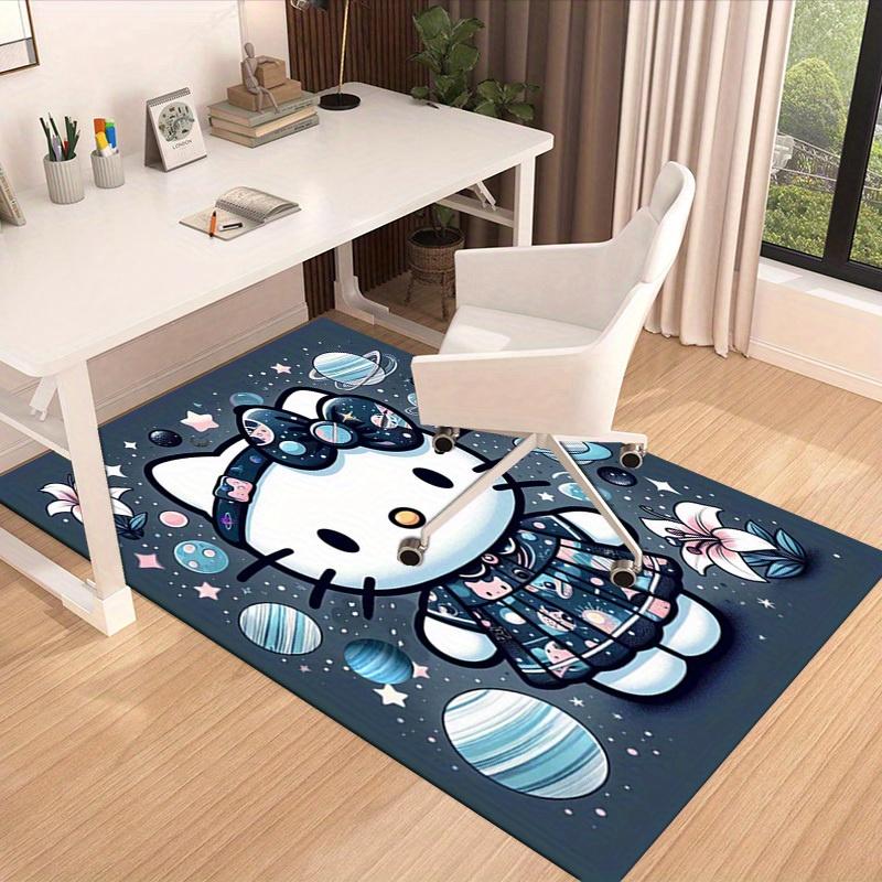 1pc Hello Kitty Space Adventure Rug - Cute Cartoon Decor, Office Carpet, Home Decor Giftz143