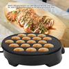 Mașină de copt electrică Takoyaki de uz casnic, cu bile de caracatiță, mini mașină de copt pentru micul dejun