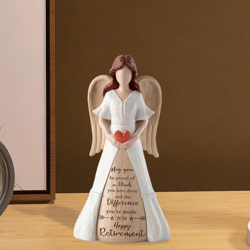 Statues et Figurines d'Ange Figurine d'Ange Polyvalente Statue d'Ange en Résine Ornements d'Ange Uniques de Collection