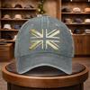 British Flag Print Baseball Cap Casual Snapback Hat Fashionable Hat Outdoor Adjustable Leisure Cap Suitable for All Season