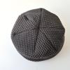 Wheat Embroidery Knitted Woolen Beanie - Warm, Cold-Proof Hat for Men & Women, Perfect for Outdoor Cycling in Autumn & Winter.