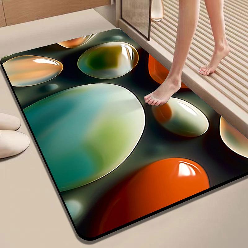 Diatomaceous Earth Bathroom Anti-Slip Absorbent Floor Mat