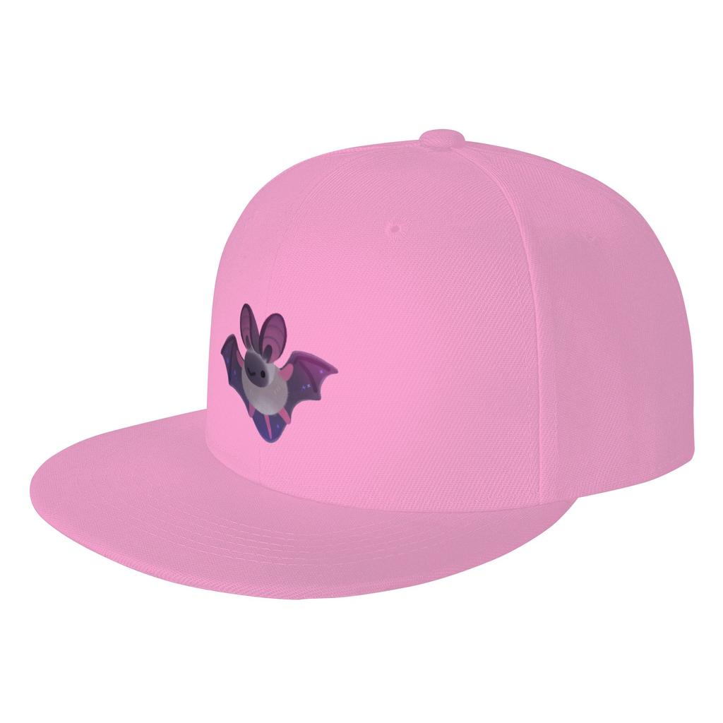 Fashion Bat dark Flat Brim Sun Hat Photo Shoots Sun Cap