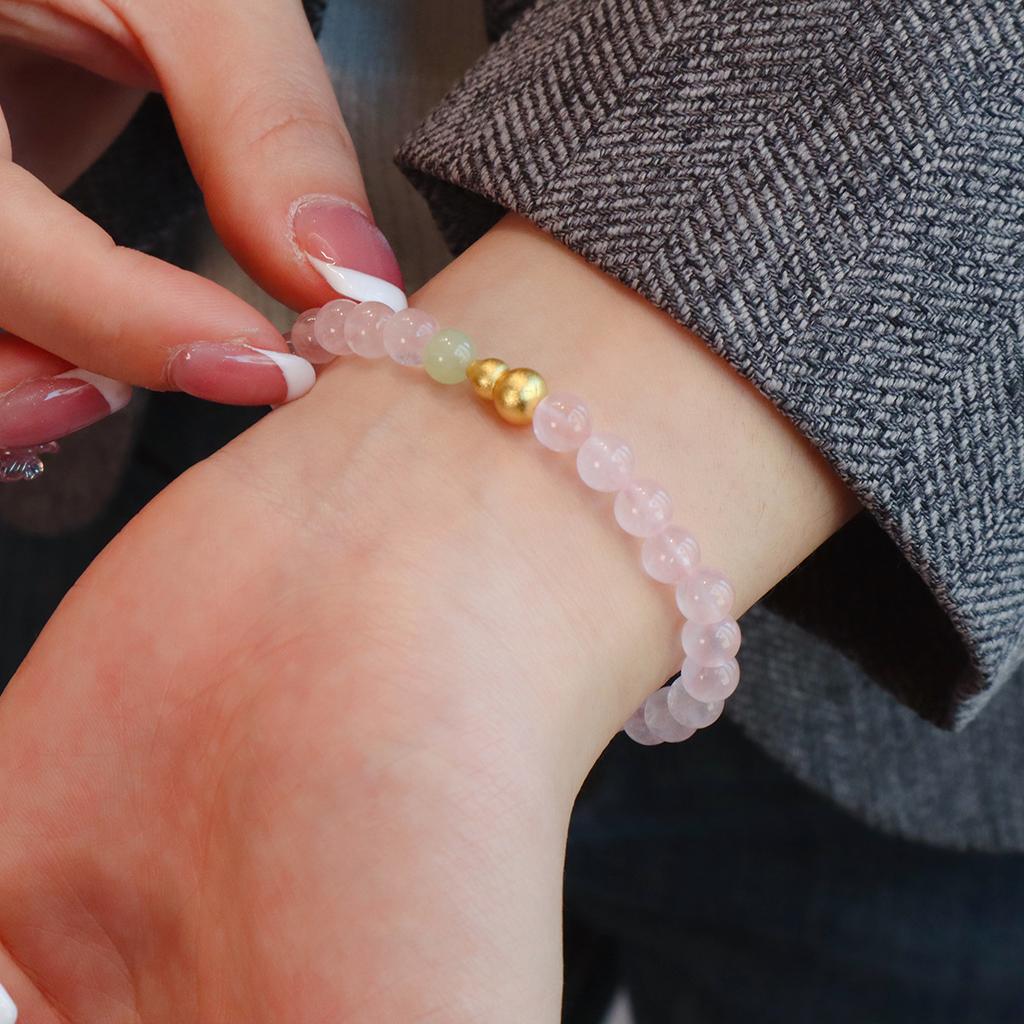 New Chinese Bracelet, Natural Crystal Bracelet, Fashion Sweet And Fresh Design Crystal Bracelet.