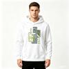 Men's Pullover Hoodie, Casual Slogan Graphics 'Everything Will Be Fine' Printed Long Sleeve Hooded Sweatshirt