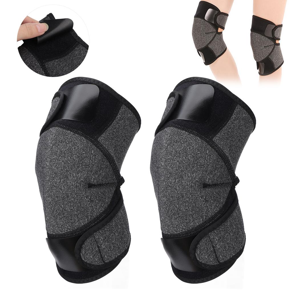 1 para magnetyczny stabilizator kolana samonagrzewający ulga w bólu ochrona stawów kolanowy rękaw grzewczy