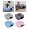 Felt Cat Tunnel Cave Bed, Detachable Cozy Easy to Carry for Training Toy