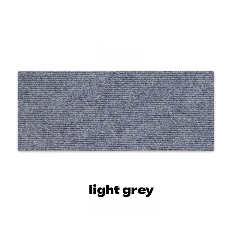 

10PCS 1m/39.37in Self Adhesive Stair Tread Mats Non-Slip Water Absorbent Safety Carpet Pad Step Anti-Slip Mat Floor Protection 10PCS 20x100cm светло-серый