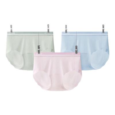 Bananain Cool Skin 5-Series Women's Seamless Ice Silk Briefs 3-Pack