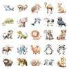 50 3D Small Animal Stickers Not Duplicate Koala Penguin Diy Laptop Decorative Diy Stickers