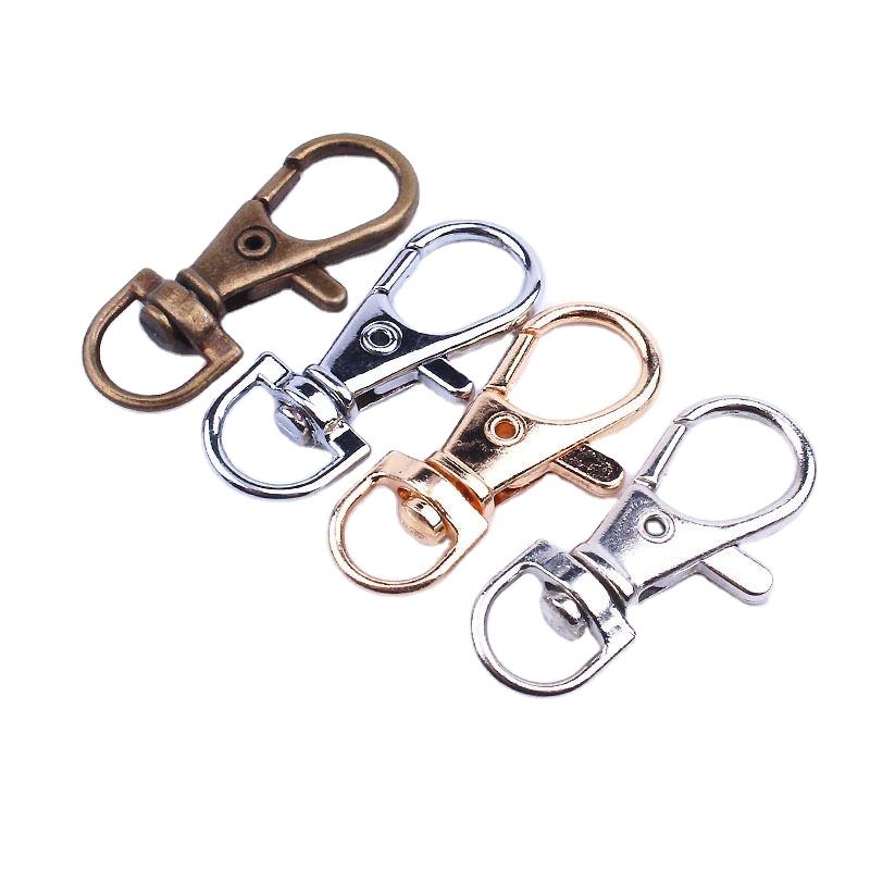 5/10/20Pcs Metal Swivel Lobster Claw Clasps, Lanyard Snap Hook Key Chain Clip for Keychain Jewelry Sewing DIY Crafts