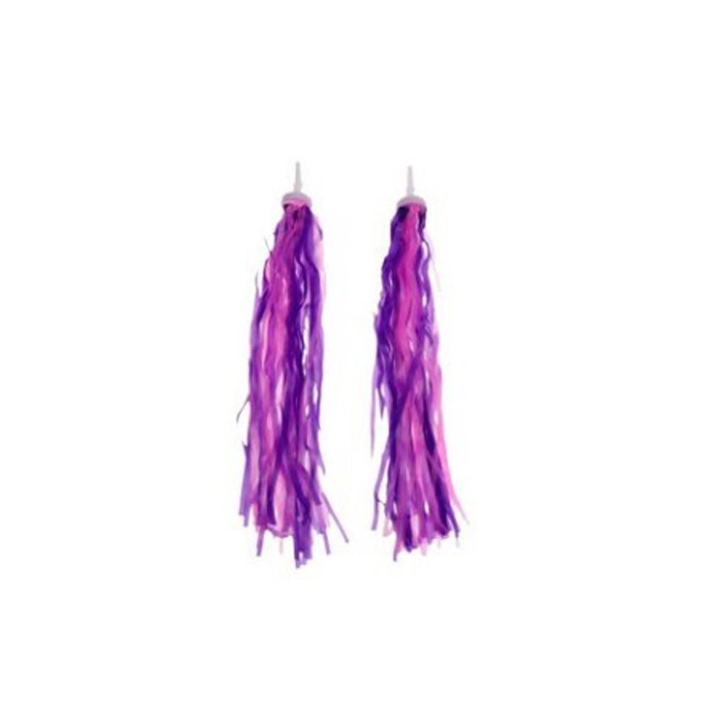 

Handlebar Streamers PVC Tassel Decoration Display Riding 2Pcs Children фіолетовий