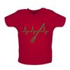 Herzschlag SPORTS Rudern - Baby Kinder Jungen Mädchen Unisex T-Shirt / Strampler T-Shirts Oberteil - Ruderer Kanu Kajak Serie Sport