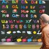 Removable Color Weather PVC Wall Stickers Alphabet Numbers Wall Decals  Kids Toddlers