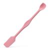 Double Ended Silicone Scraping Spoon Heat Resistant Food Grade Non-Slip Handle Utensil for Home Baking Cooking