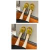 Women's Fur Slippers Winter Outdoor Wear Thick-soled Indoor Lazy Flat-soled Plush Home Cotton Slippers