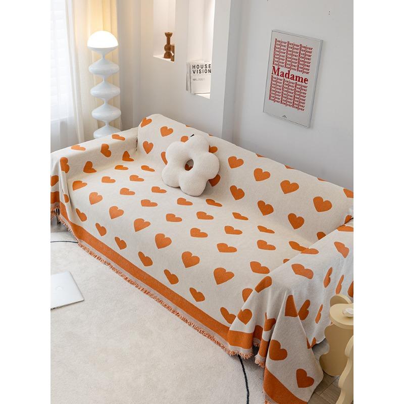 Anti-Scratching Sofa Cover Cloth Love Chenille Sofa Towel Four Seasons Universal Sofa Cover Cover All-Inclusive Universal Sofa Cover