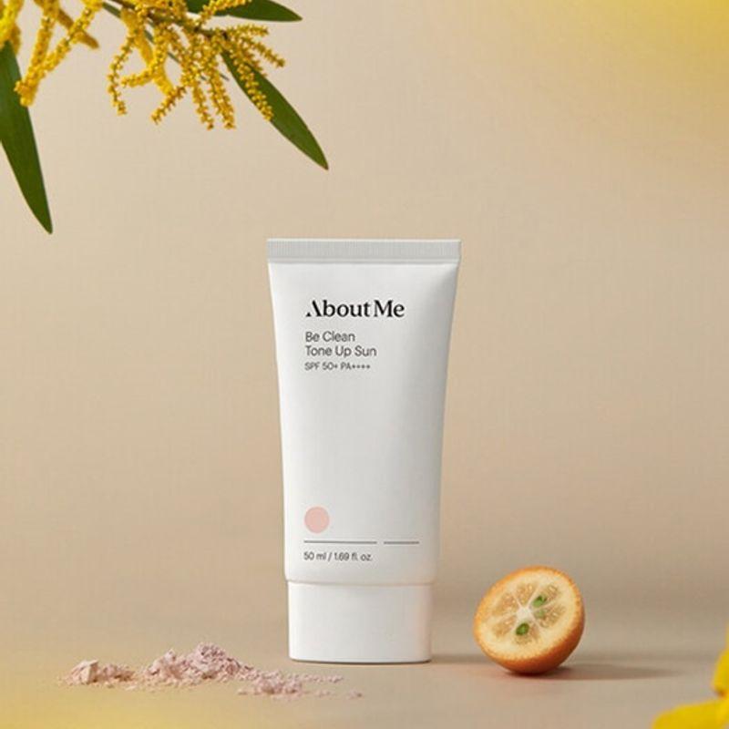 

ABOUT ME Be Clean Tone Up Sun free