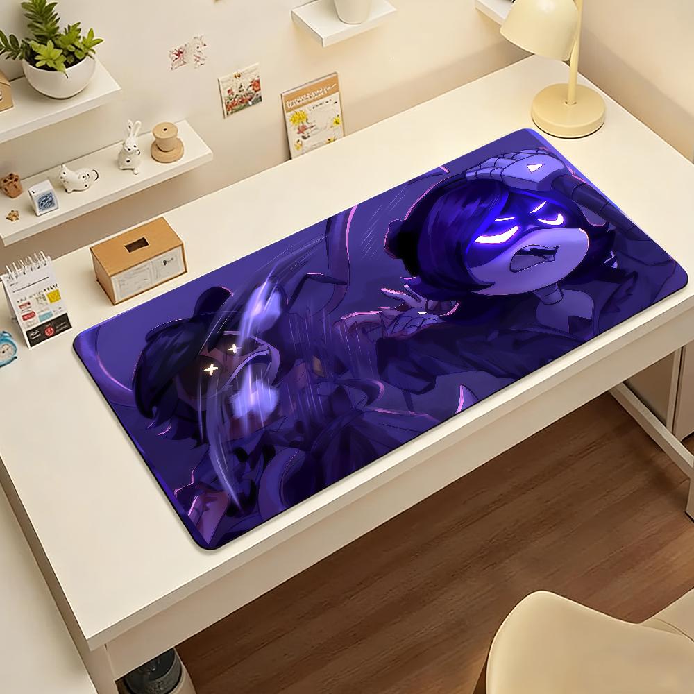 Anime M-Gyilkos Dronok Egérpad Számítógép Laptop Gumi Csúszásmentes Egérszőnyeg Egérpad Játékosok Dekoráció Asztali Szőnyeg 30cmx80cm(11.8x31.5inch)