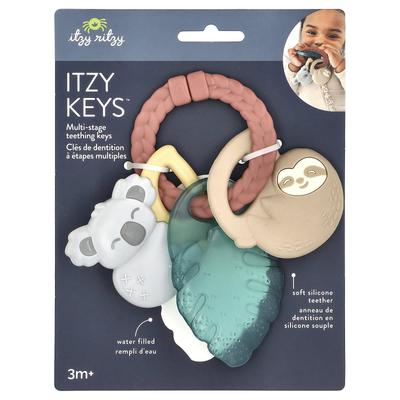 Itzy Keys, Multi-Step Dental Care, 3+ Months, Tropical, 1 Count