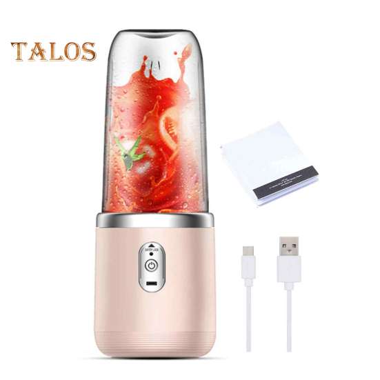 Přenosný odšťavňovač Mixér na ovocnou šťávu 400ml Velkokapacitní dobíjecí bezdrátový elektrický odšťavňovač BPA Free