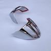 For Kia Picanto 2018-/Morning  Steering Wheel ABS Chrome Decorative Cover Steering Wheel Button Adjuster Sticker Trim