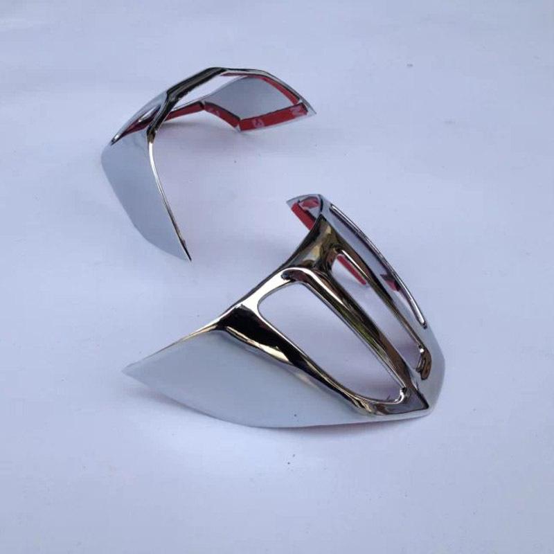For Kia Picanto 2018-/Morning  Steering Wheel ABS Chrome Decorative Cover Steering Wheel Button Adjuster Sticker Trim