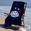 Proof Beach Towel with a Inter Milan Logo1 Pattern - Soft,absorbent,quick-drying,machine Washable - Perfect for Swimming,camping,bathing