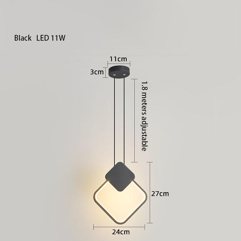 

Nordic Lights Led Подвесной потолочный светильник для гостиной, столовой, спальни, ночника, домашнего декора, люстры, кухонного бара, светильника three lights