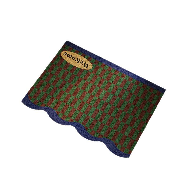 American Style Anti-slip Entrance Doormat: Mud Scraping, Dirt Wiping, Wear-resistant, Cuttable Hallway Mat